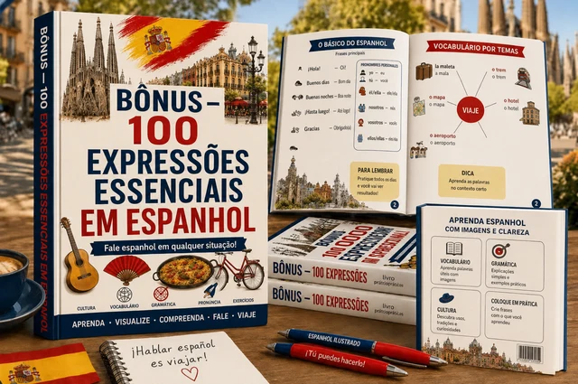100 Expressões Essenciais em Espanhol