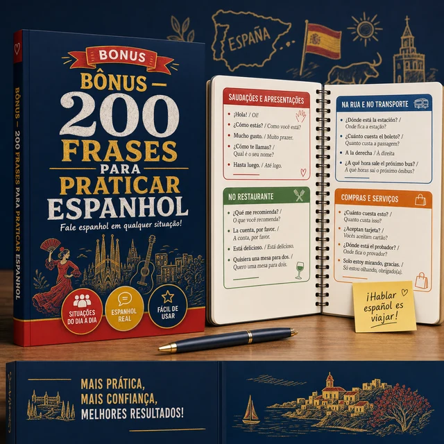 200 Frases para Praticar em Espanhol